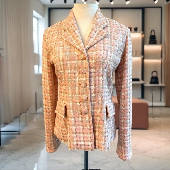 ALAIN FIGARET BOUCLE JACKET SIZE 38/8 - Picture 1 of 14